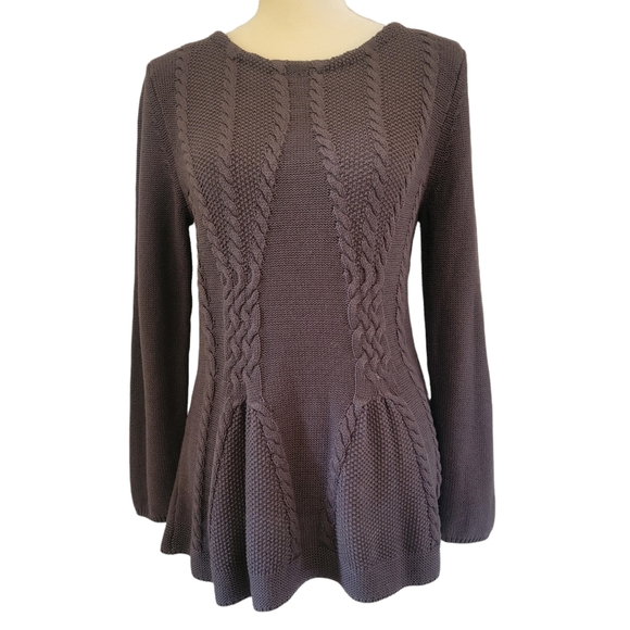 Cupio Sweaters - Cupio Brown Pullover Sweater NWT Size L
